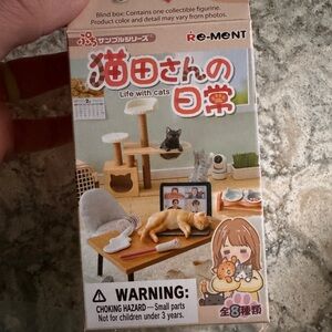 Re-Ment Life with Cats Miniature Set